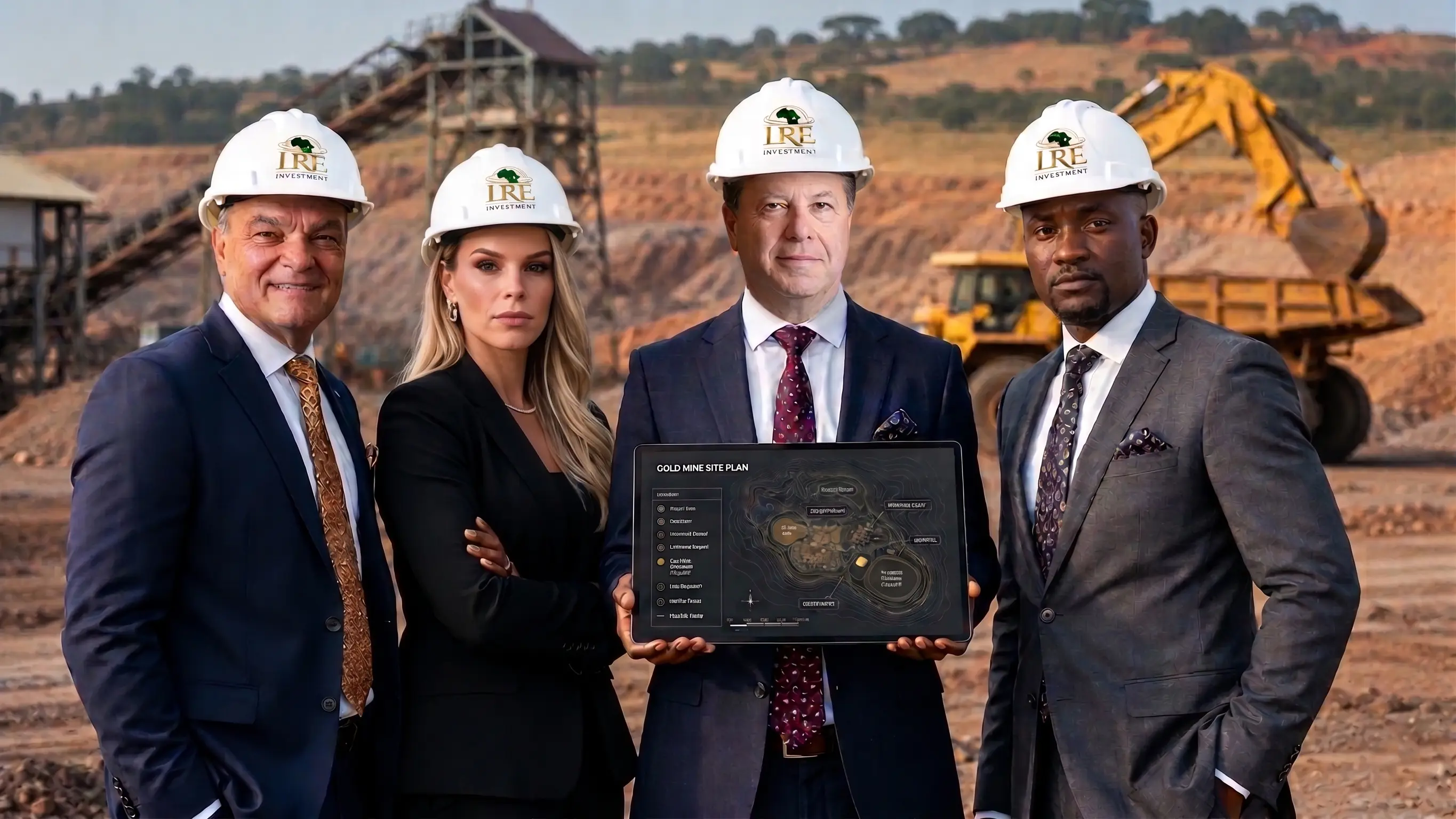 SAF waste reuse and recycling project planning team in Uganda