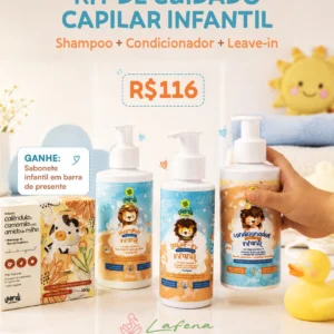 Kit Cuidado Capilar Infantil - Verdi