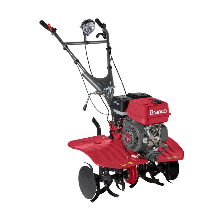 Motocultivador Tratorito BRANCO BTTG6.5 80cm Corte Motor 6,5cv