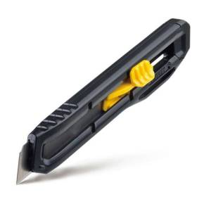 Estilete Stanley com Lâmina Larga 18MM com Trava STHT10323