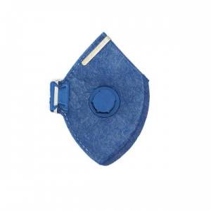 Respirador Descartável ECOAR PFF2 Com Válvula Azul CA 38812